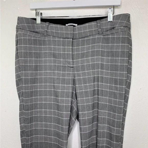 Lane Bryant The Allie Pant Career Trousers Plaid Wear to Work Stripes Size 14 - Picture 3 of 7